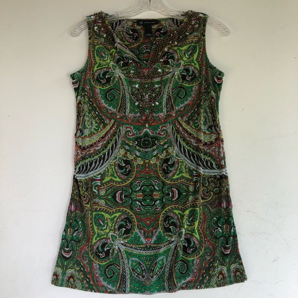 INC International Concepts Tops - INC International Concepts M Green Top